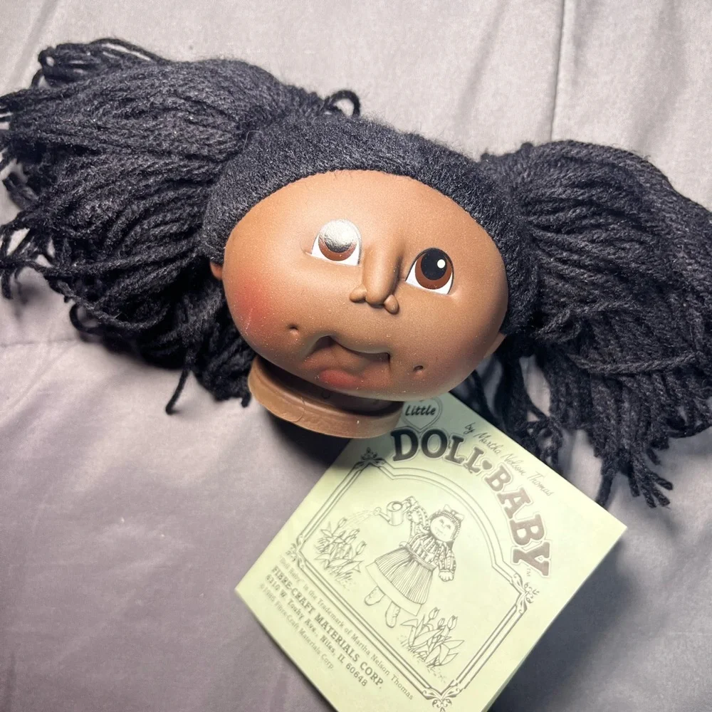 Vintage Doll Baby Heads‎ Lot of 5 | 1984 Martha Nelson Thomas New Cabbage Patch